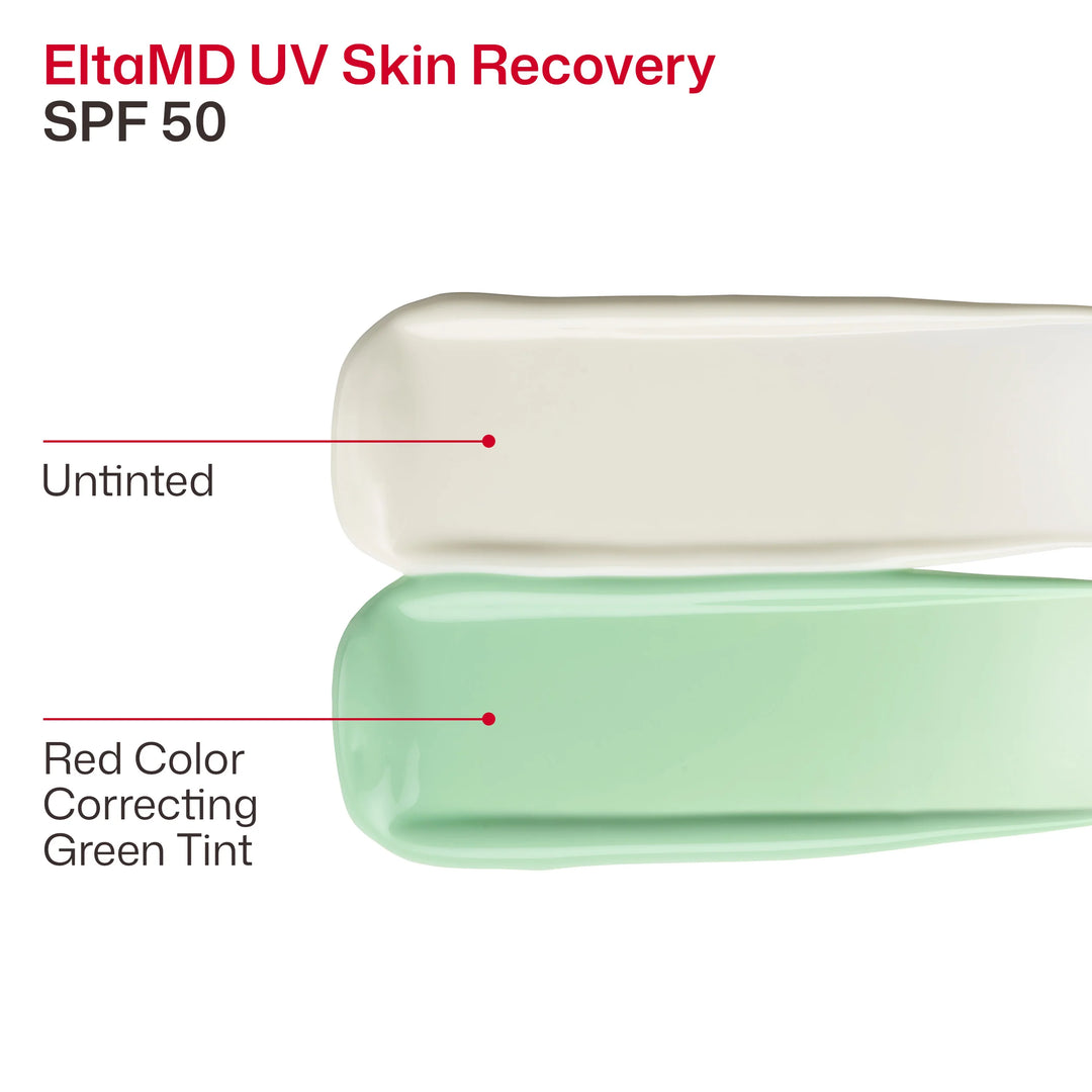 UV Skin Recovery Red Color Correcting Green Tint Broad Spectrum SPF 50