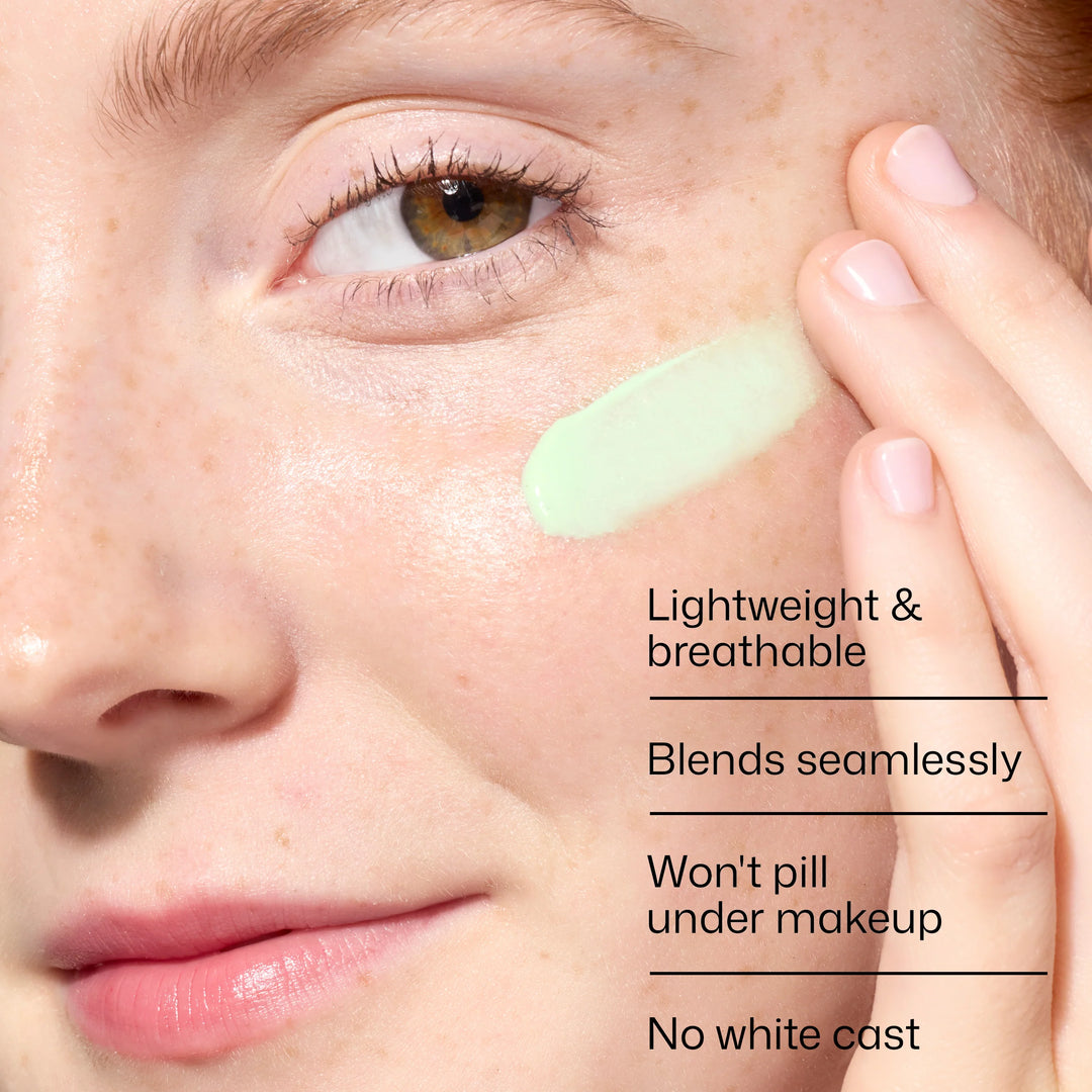 UV Skin Recovery Red Color Correcting Green Tint Broad Spectrum SPF 50