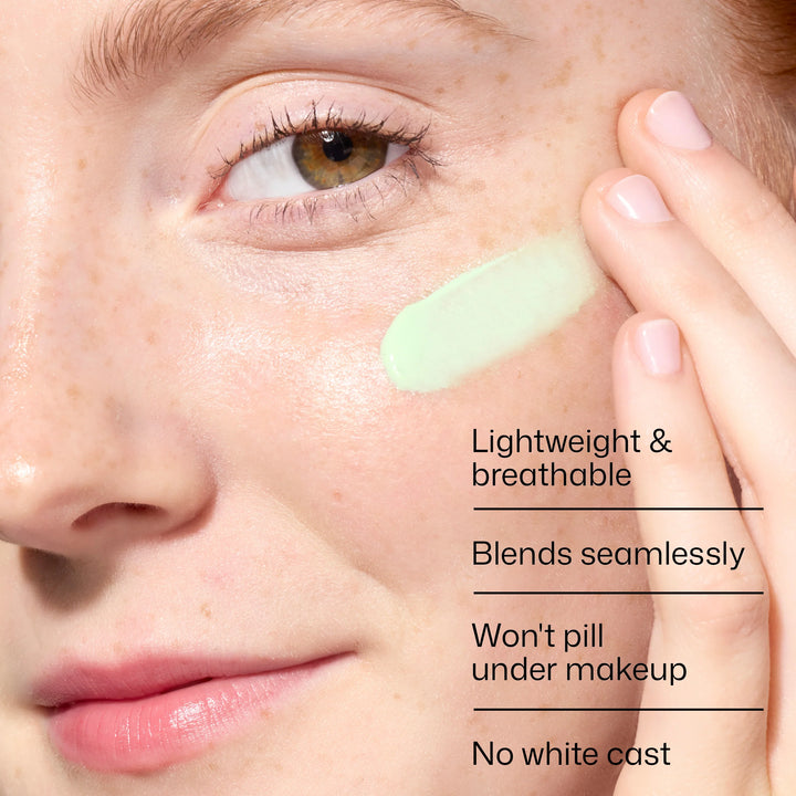 UV Skin Recovery Red Color Correcting Green Tint Broad Spectrum SPF 50