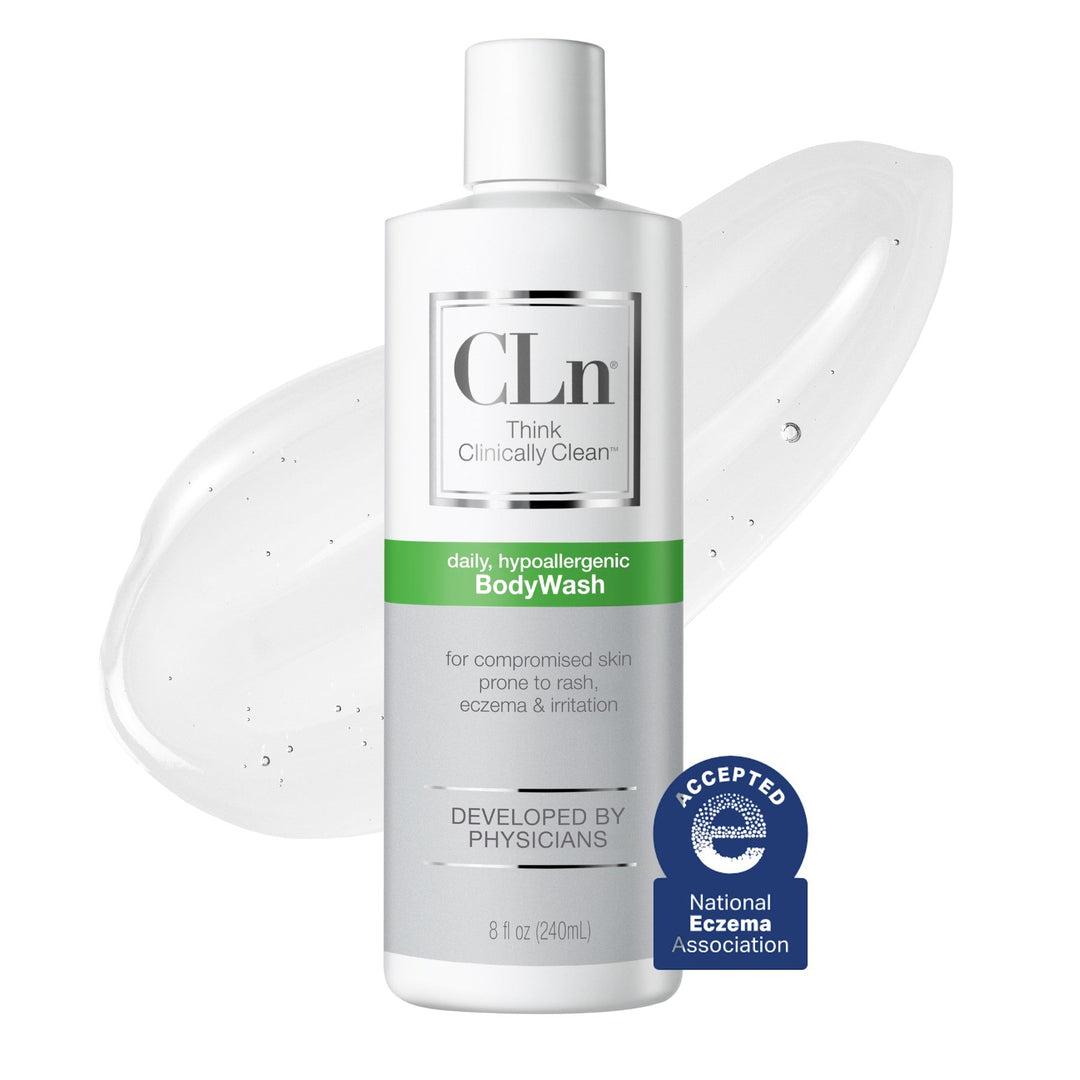 CLn BodyWash 8 fl oz bottle on a white background