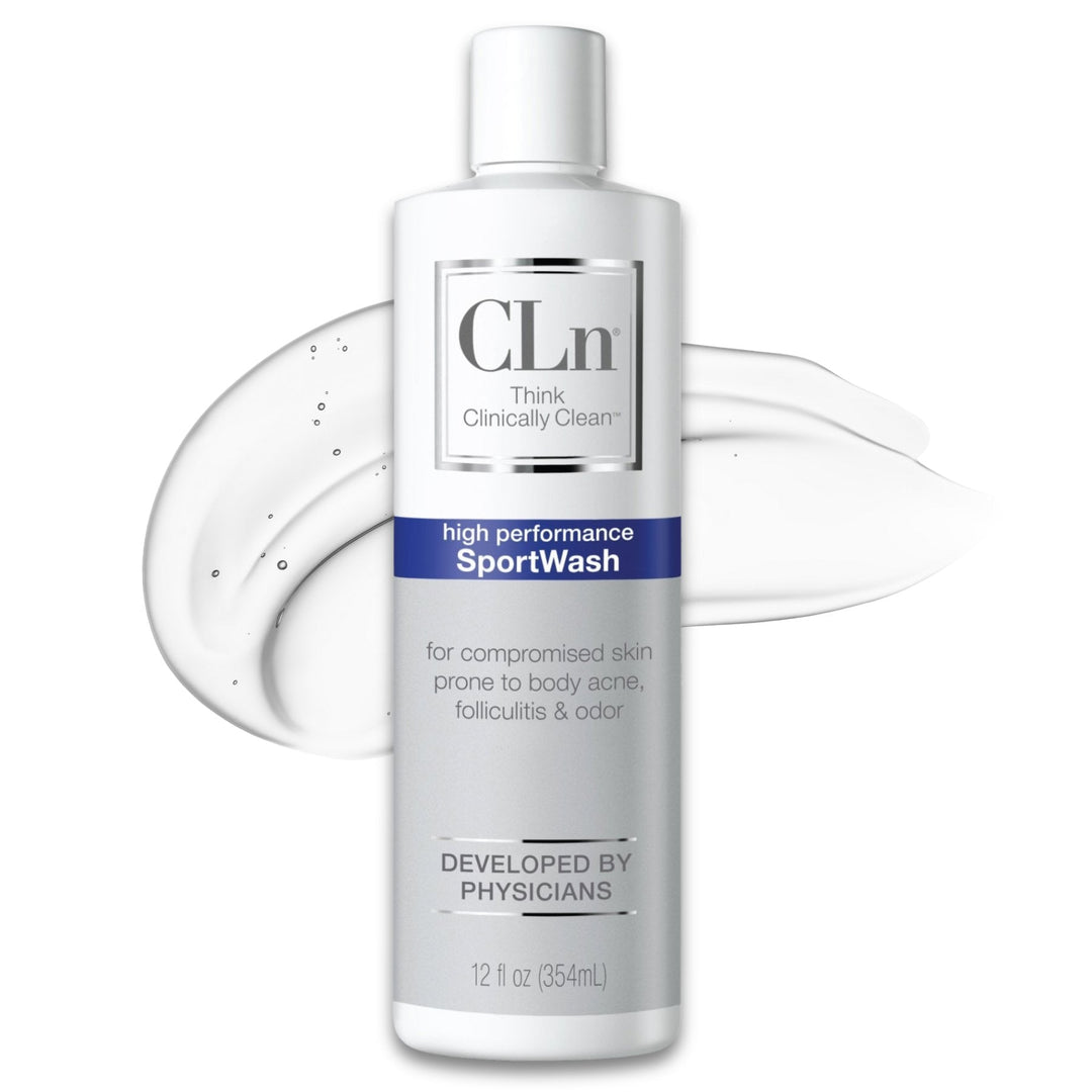 CLn SportWash 12 fl oz bottle on a white background
